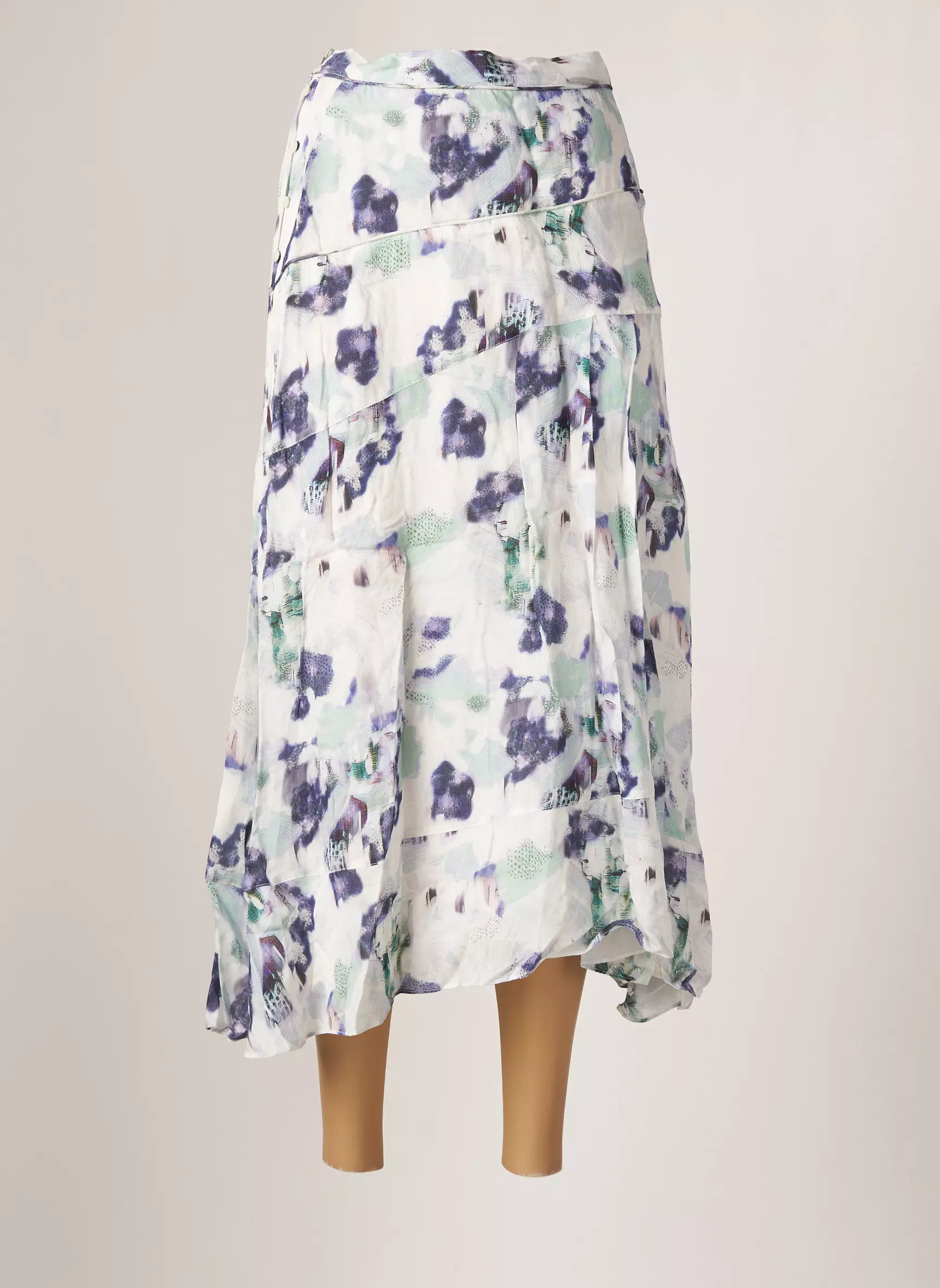 Iro Jupes Mi Longues Femme couleur blanc
