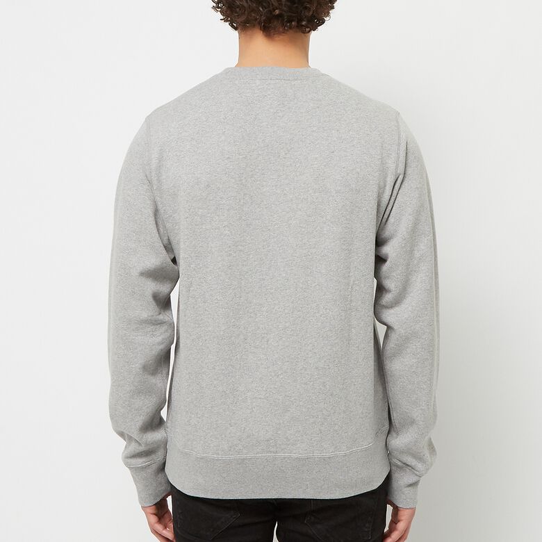 A Bathing Ape Big College Crewneck gray