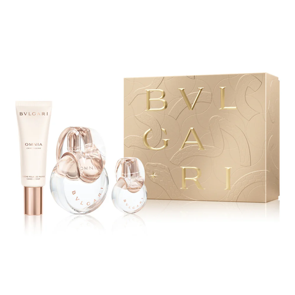 Omnia Collection Omnia Crystalline Set cadou - Kit de Crăciun - Set cadou parfum pentru femei, apă de toaletă
