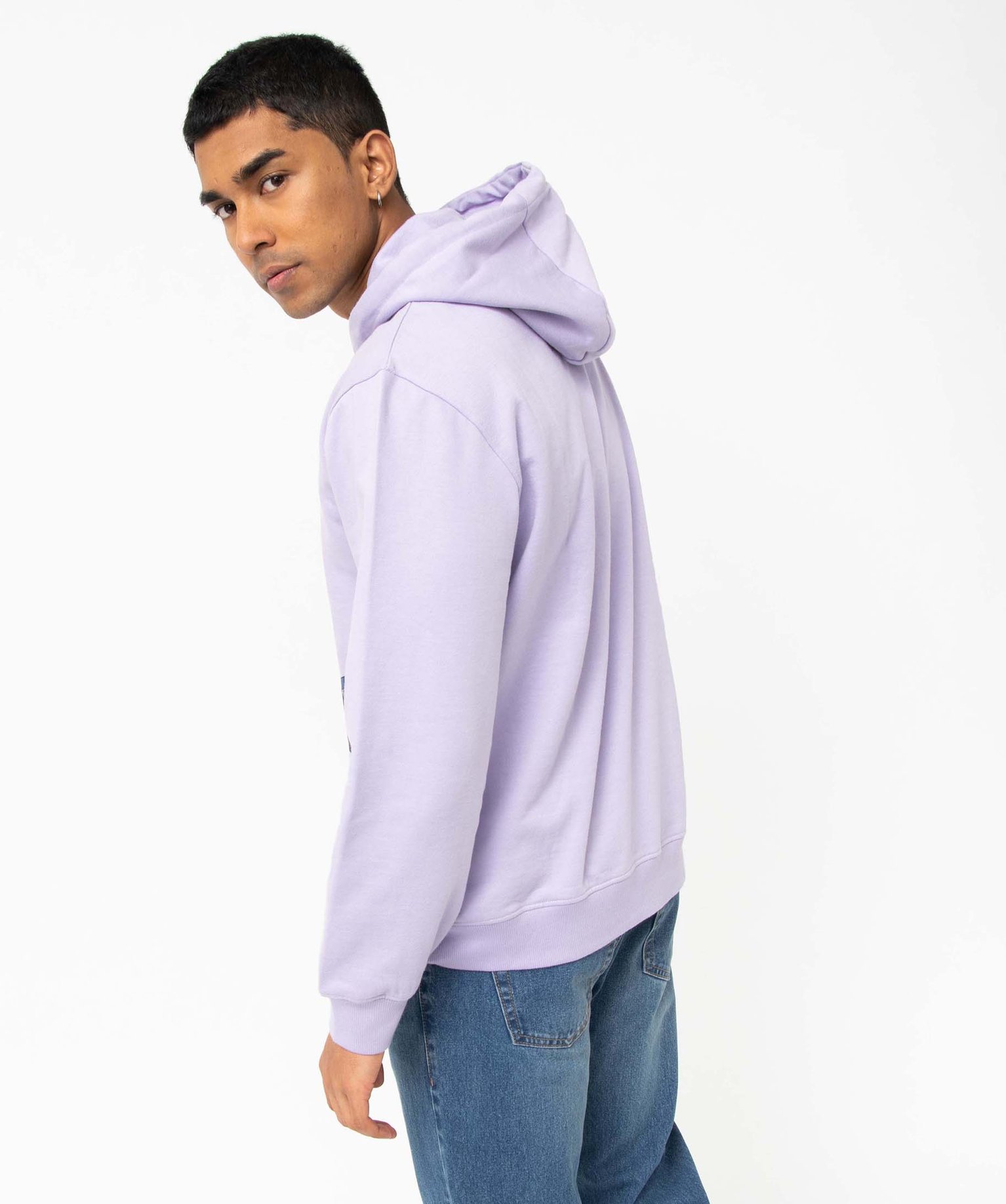 Sweat homme à capuche imprimé - Rick & Morty violet | GEMO