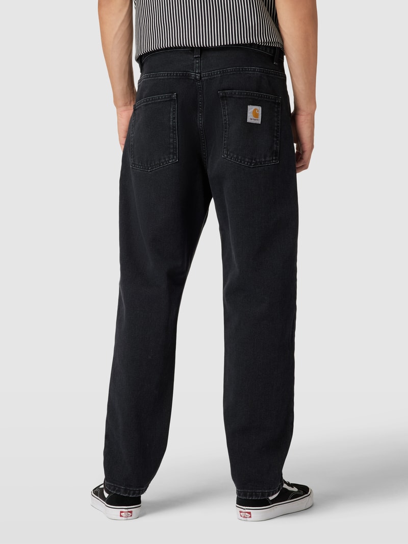 Jeans im 5-Pocket-Design Modell 'NEWEL' in anthrazit