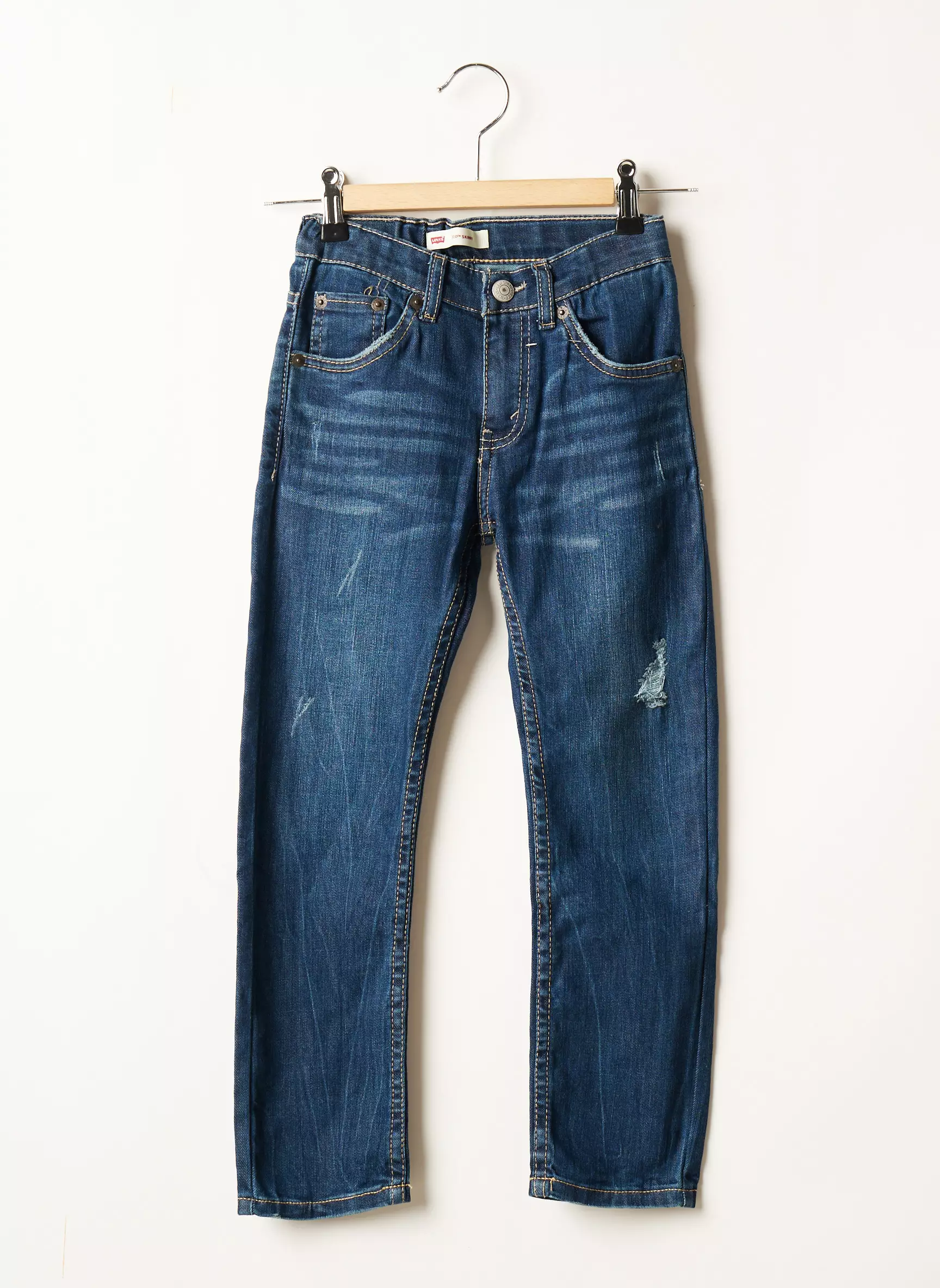 Levis Jeans Coupe Slim Garcon couleur bleu