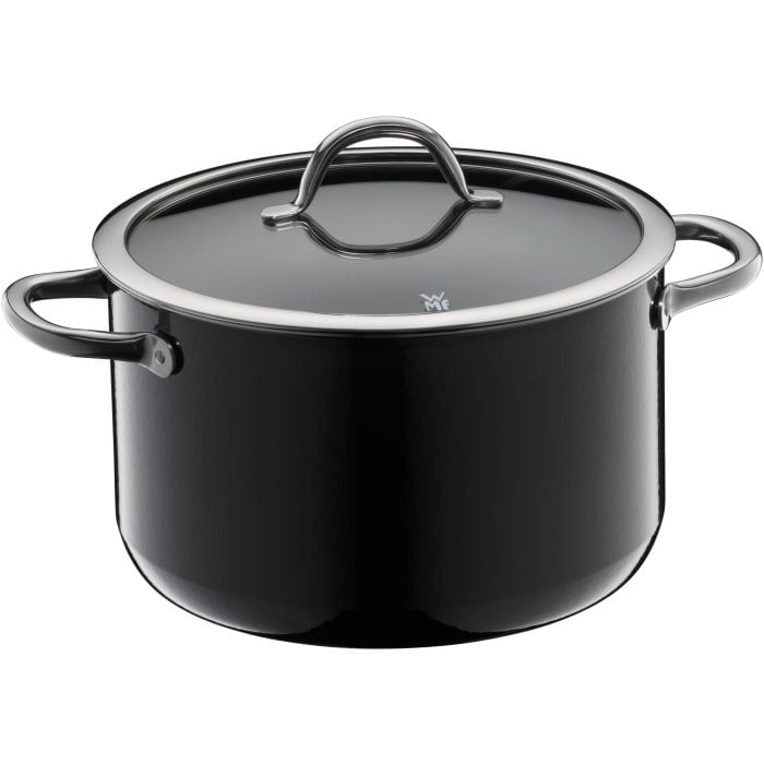 Fusiontec Inspire Kochtopf mit Deckel, 24 cm, Black