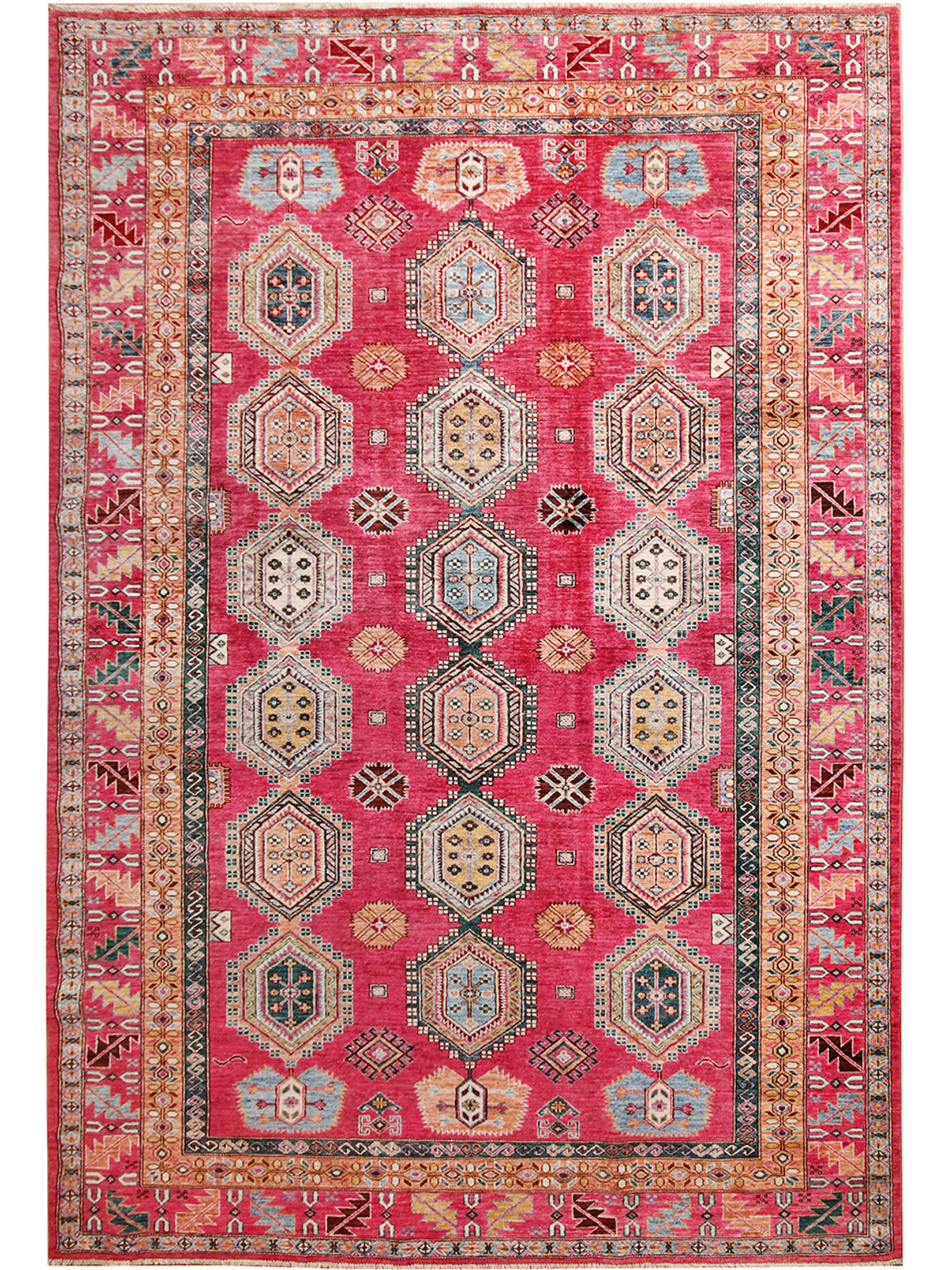 Kazak Ghazni ca. 300 x 205 cm, Unikat / Einzelstück