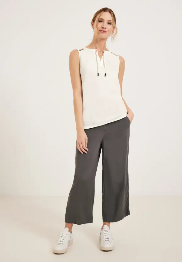CECIL Top mit Stickereidetail
