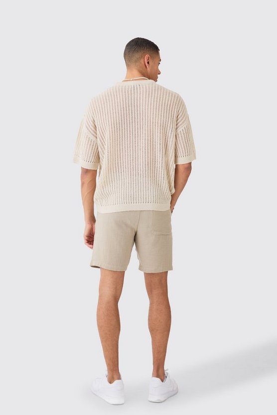 Oversize T-Shirt mit Naht-Detail
