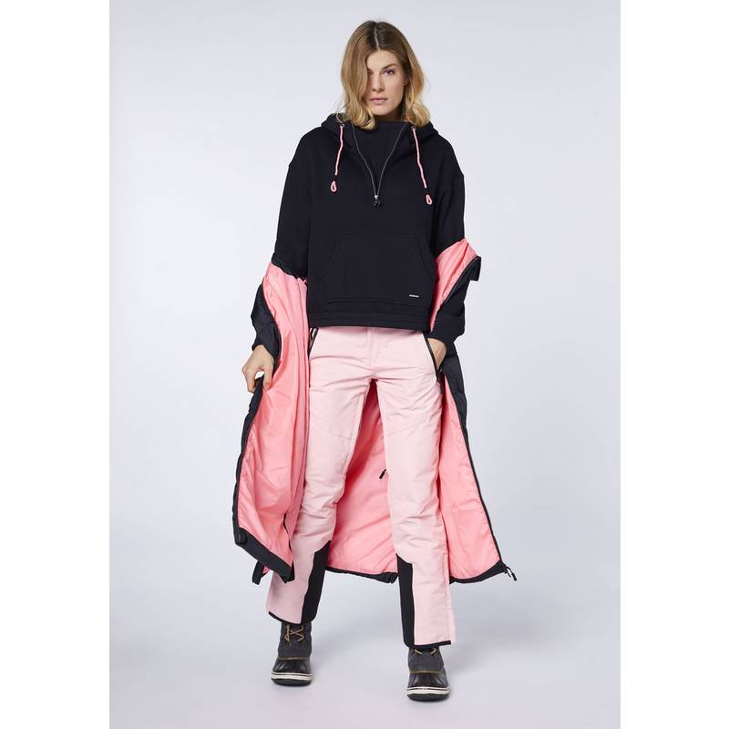 Chiemsee Loose-Fit Logo-Hoodie Sweatshirt Damen