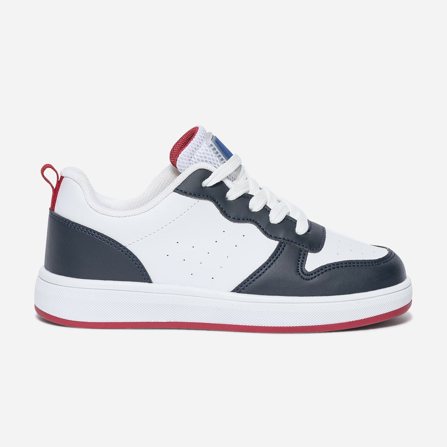 Sneakers BUGGY blanche et marine
