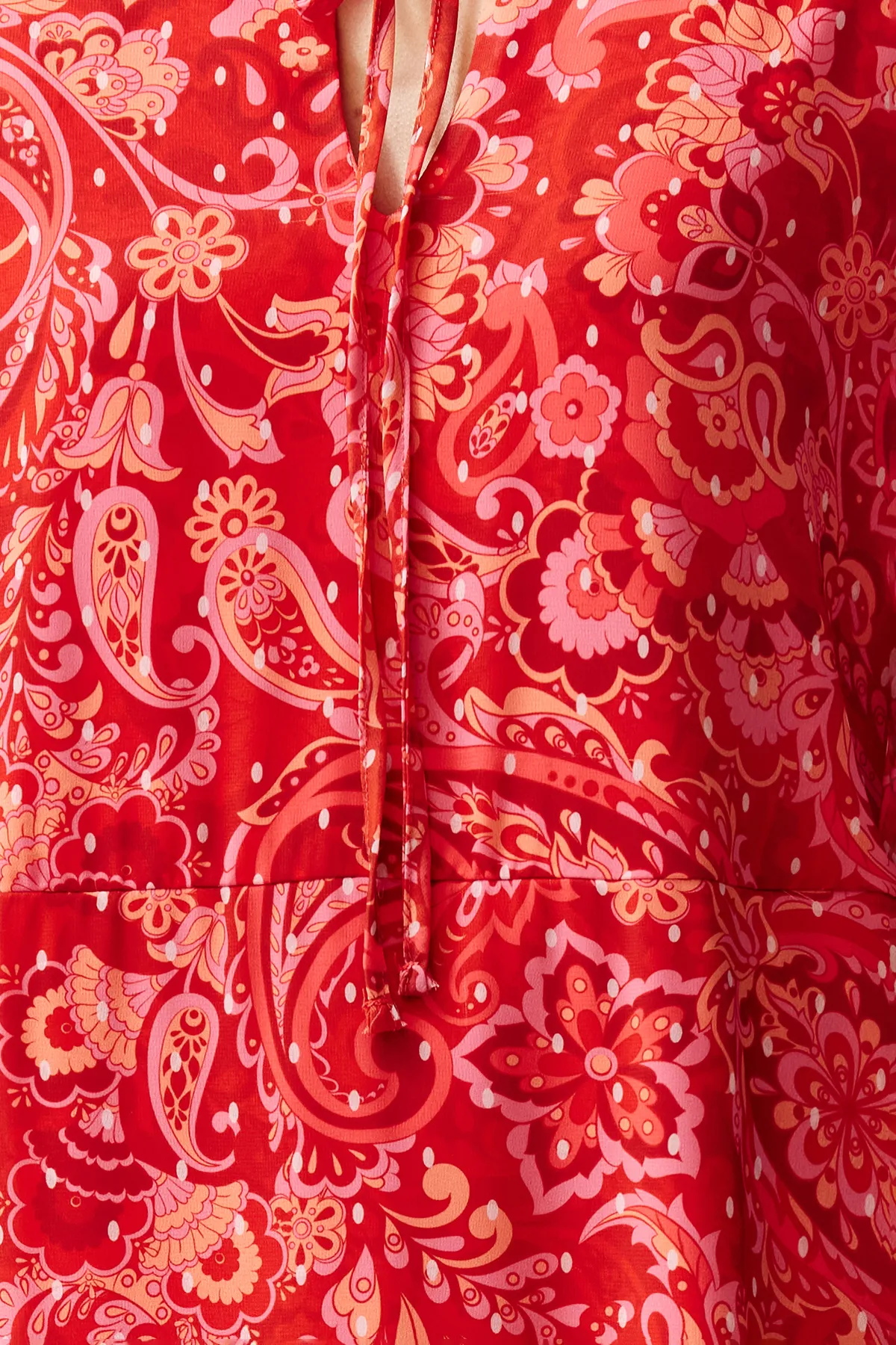 Trendyol Collection  Rosa gewebtes Maxikleid TWOSS24EL00639