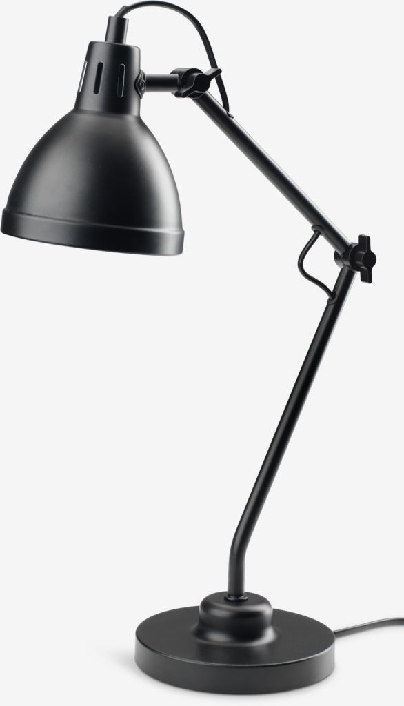PATRIK Lampa stołowa PATRIK Ø14xW45cm czarna