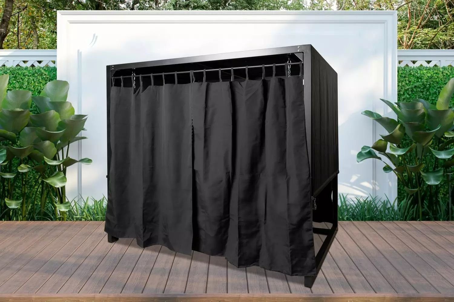 PureHaven Hollywoodschaukel Triest für 4 Personen 236x180x210 cm, 4-Sitzer