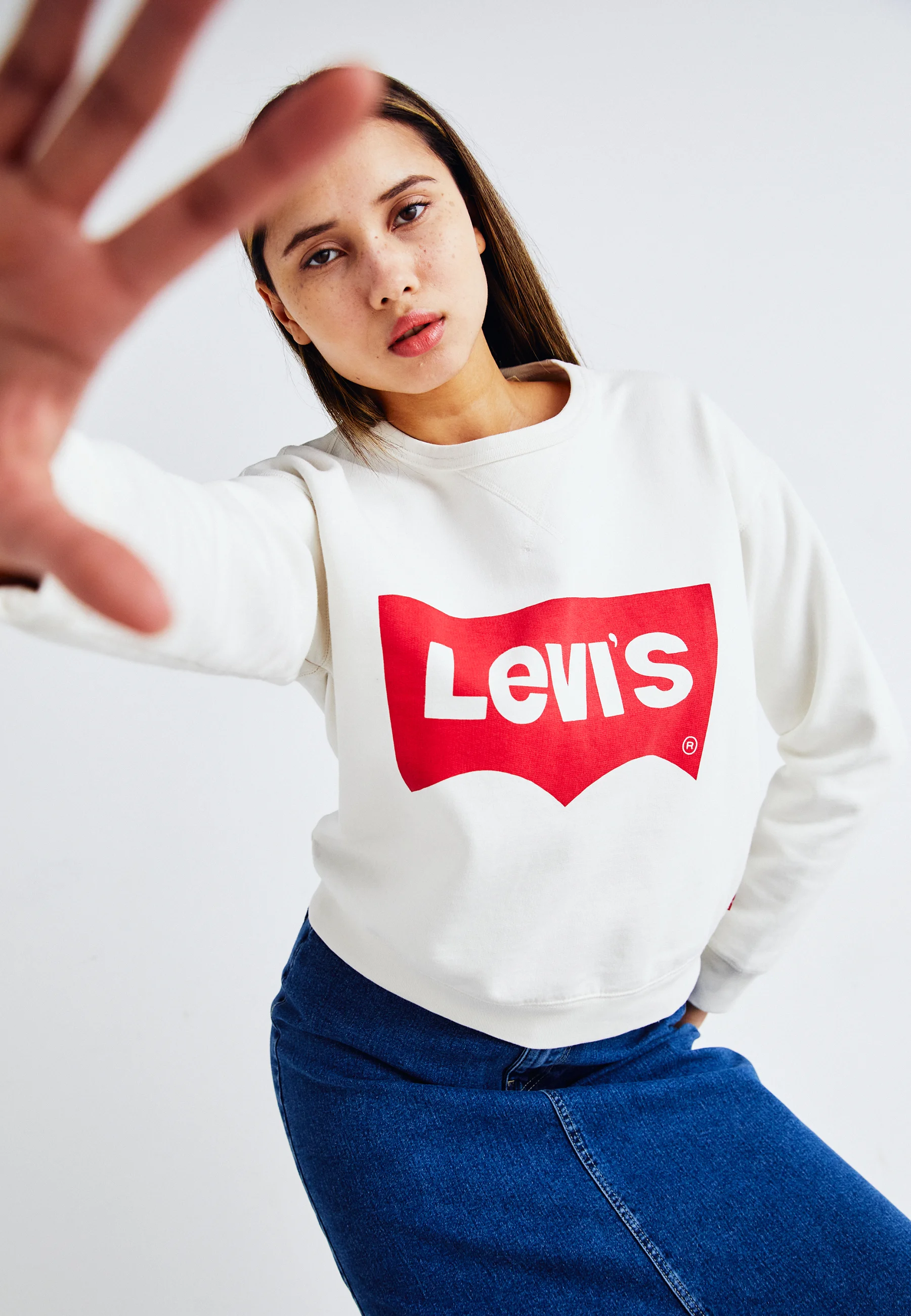 Sudadera Levi's® GRAPHIC SIGNATURE CREW