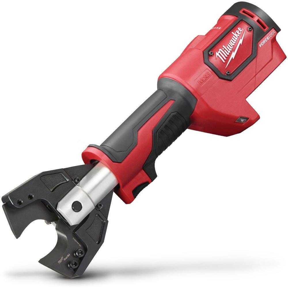 Cortador de cabos MILWAUKEE 18V 6T FORCE LOGIC com mandíbula e lâmina M18HCC-0C