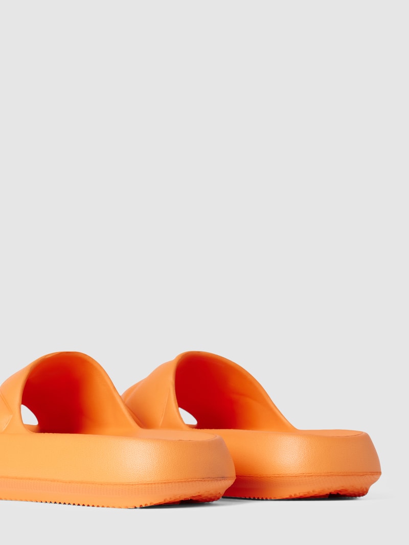 Slides im unifarbenen Design Modell 'MAVE' in orange