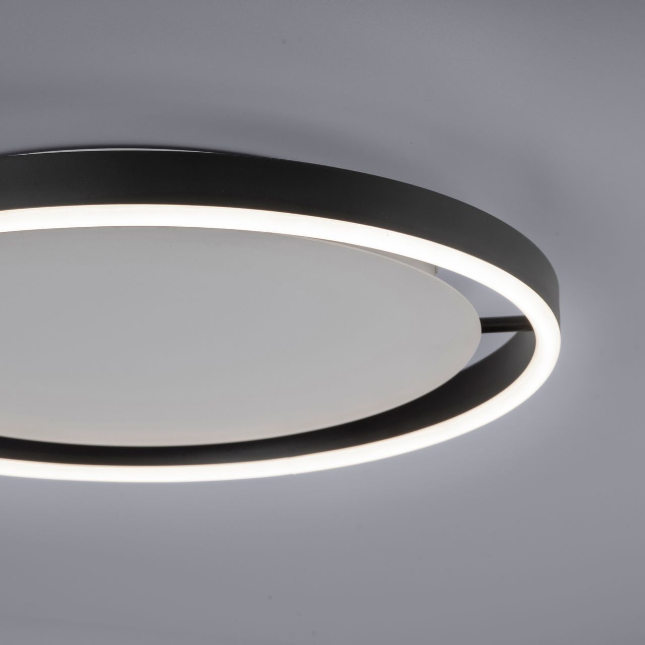 JUST LIGHT JUST LIGHT. LED Deckenleuchte RITUS, rund, 3-Stufen Dimmer, 3000Kelvin,  Innenleuchte, IP20
