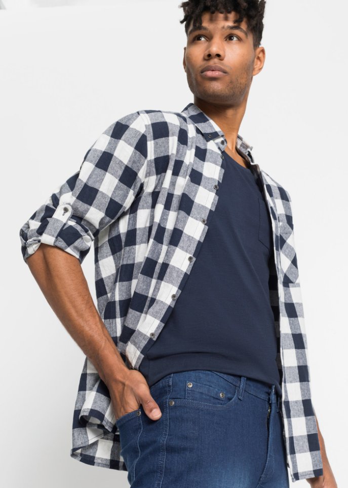 Stretch-Long-Bermuda, Regular Fit