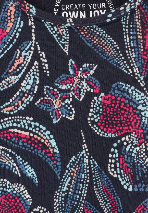 CECIL Shirt mit Alloverprint