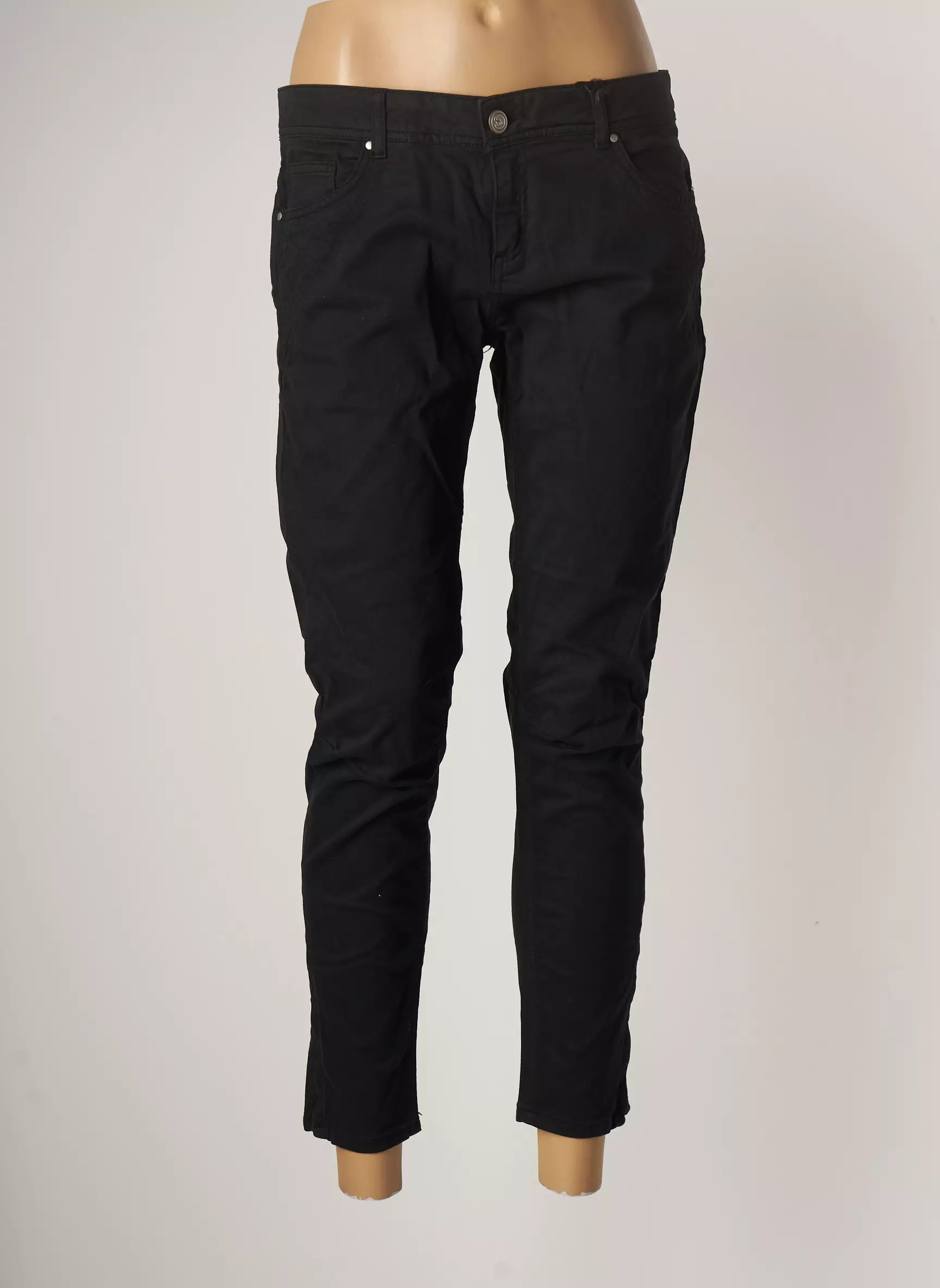 Sinequanone Pantalon7 8 Femme couleur noir