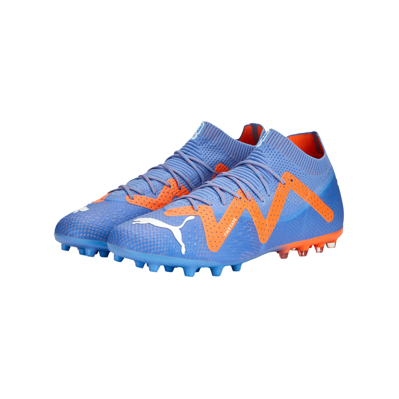 PUMA FUTURE Ultimate MG Supercharge Blau Orange F01
