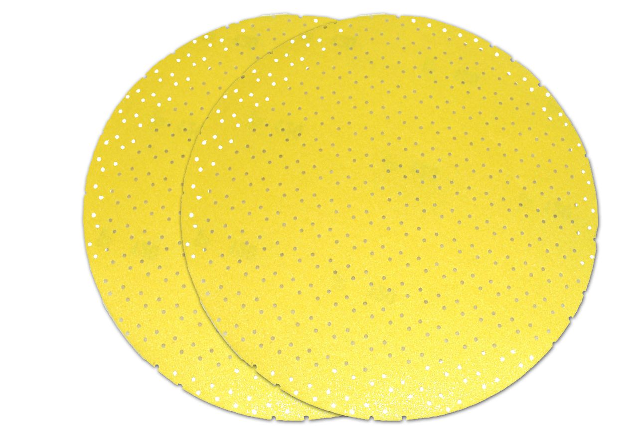 TECMIX KLETT-SCHLEIFPAPIER PERFORIERT P150 (25 STK.) - Ø 225MM FÜR HS 1250 / LHS-SERIE