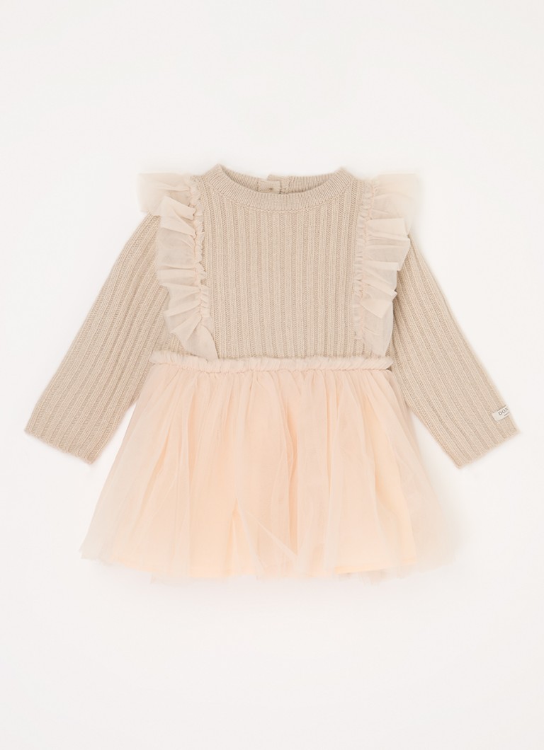 Rochie-tunică Billie de la Donsje Amsterdam, confecționată dintr-un amestec de lână merinos