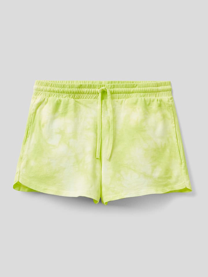 Benetton Shorts in Gelb günstig kaufen