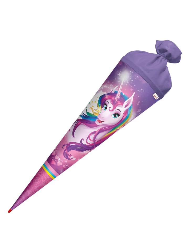 ROTH Schultüte groß Einhornportrait 70 cm in Rosa günstig kaufen onesize