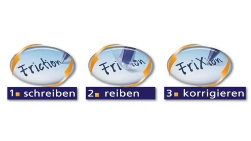 PILOT Tintenrollermine FRIXION Ball 3er grün