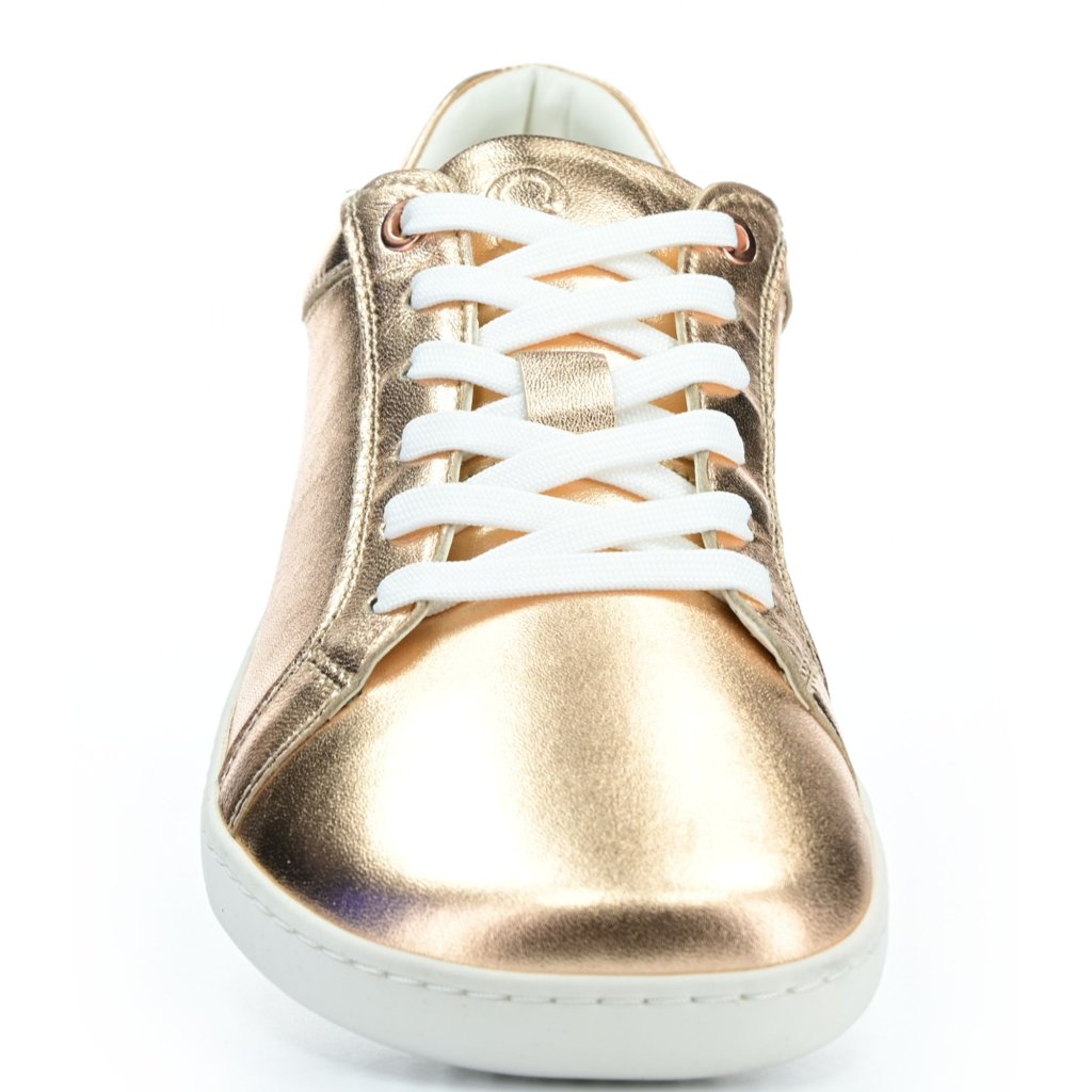 Shapen Feelin Uni Rose Gold Leather Barfuß-Halbschuhe