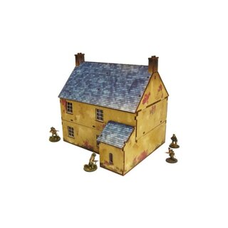 WW2 Normandy Townhouse 2  (PREPAINTED)