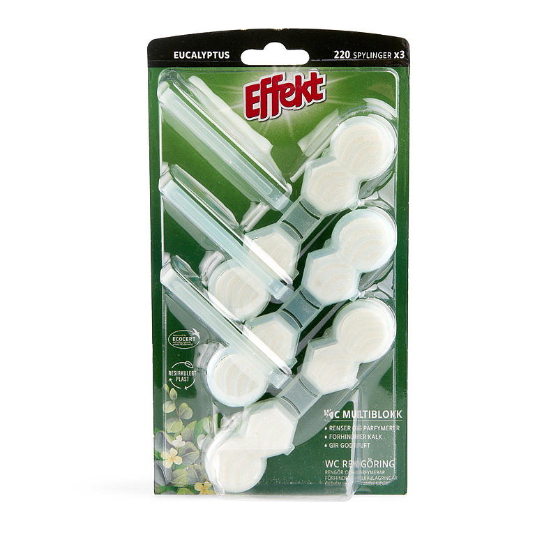 Effekt WC blokk 3-pk Eco Effekt