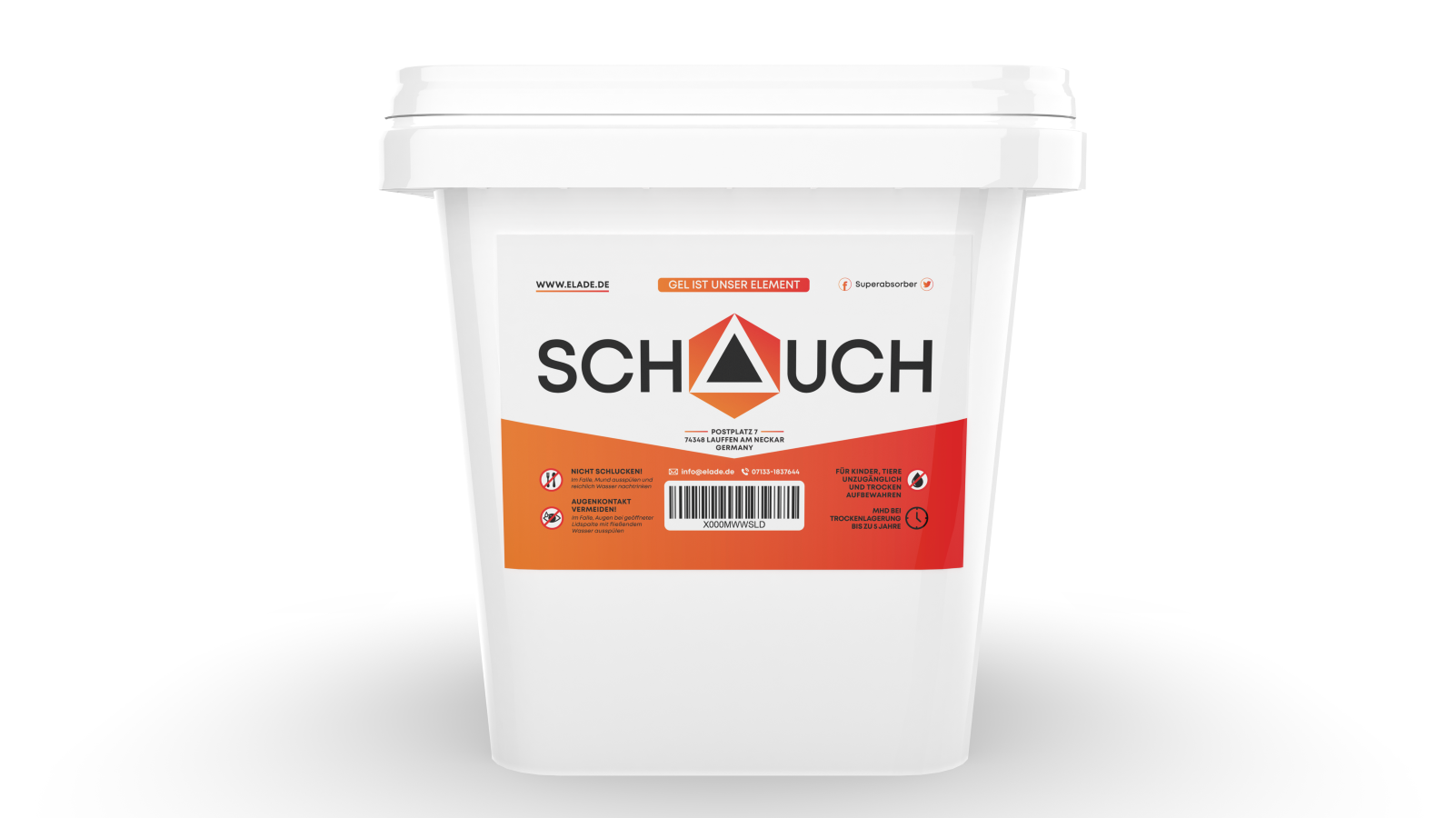 Schauch HVDE235 5 kg Superabsorber