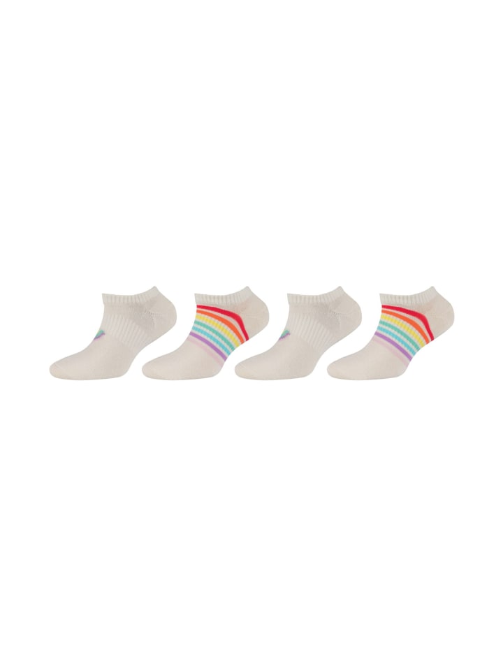 S. Oliver Sneakersocken 4er Pack silky touch in offwhite günstig kaufen