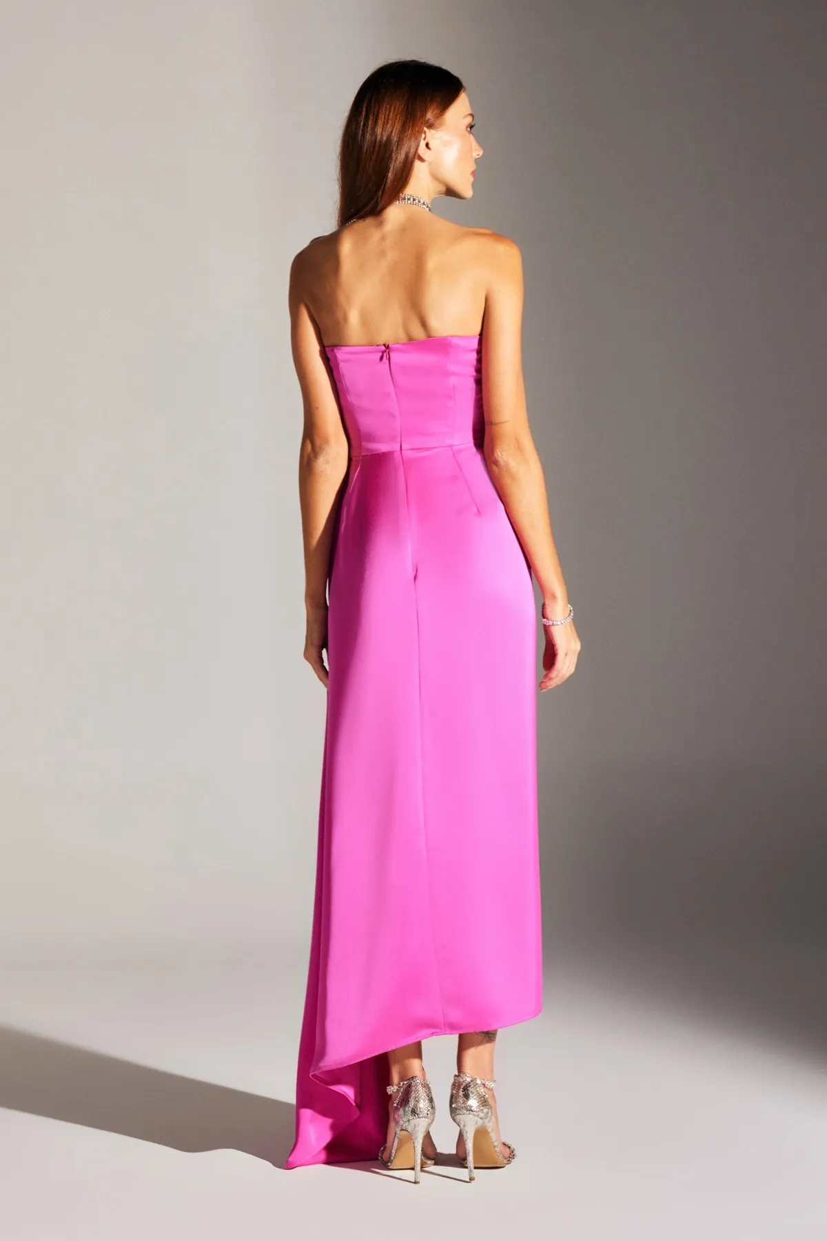 BETTY & SAM  MORIE ROSA TRÄGERLOSES NACHTKLEID
