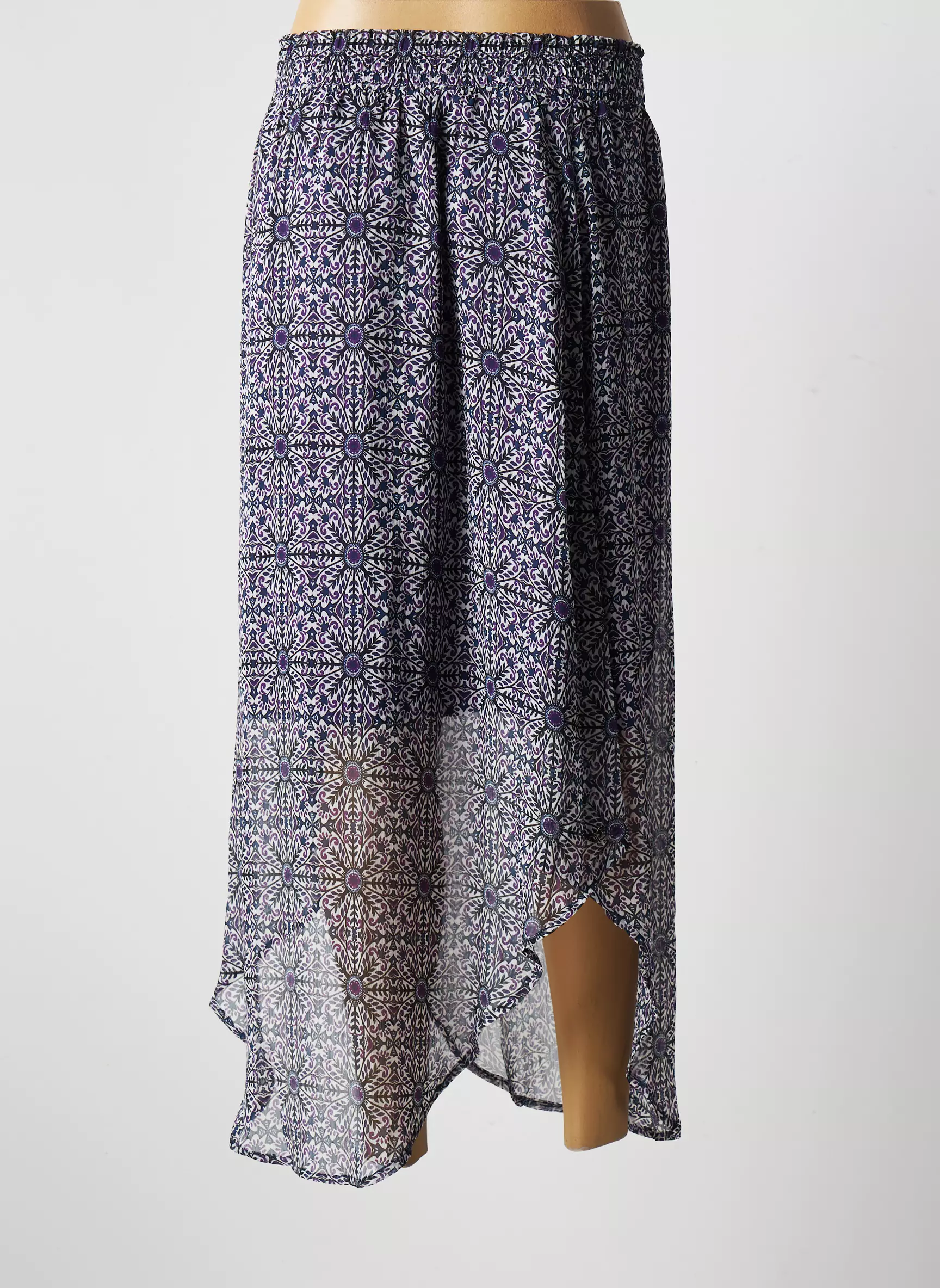Lpb Jupes Mi Longues Femme couleur violet