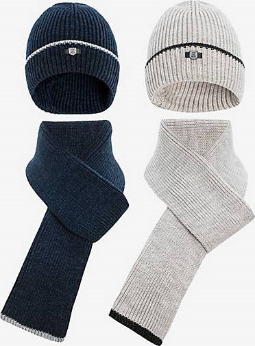 Cipo & Baxx Strickset (4-tlg.) in trendigem Strick-Design