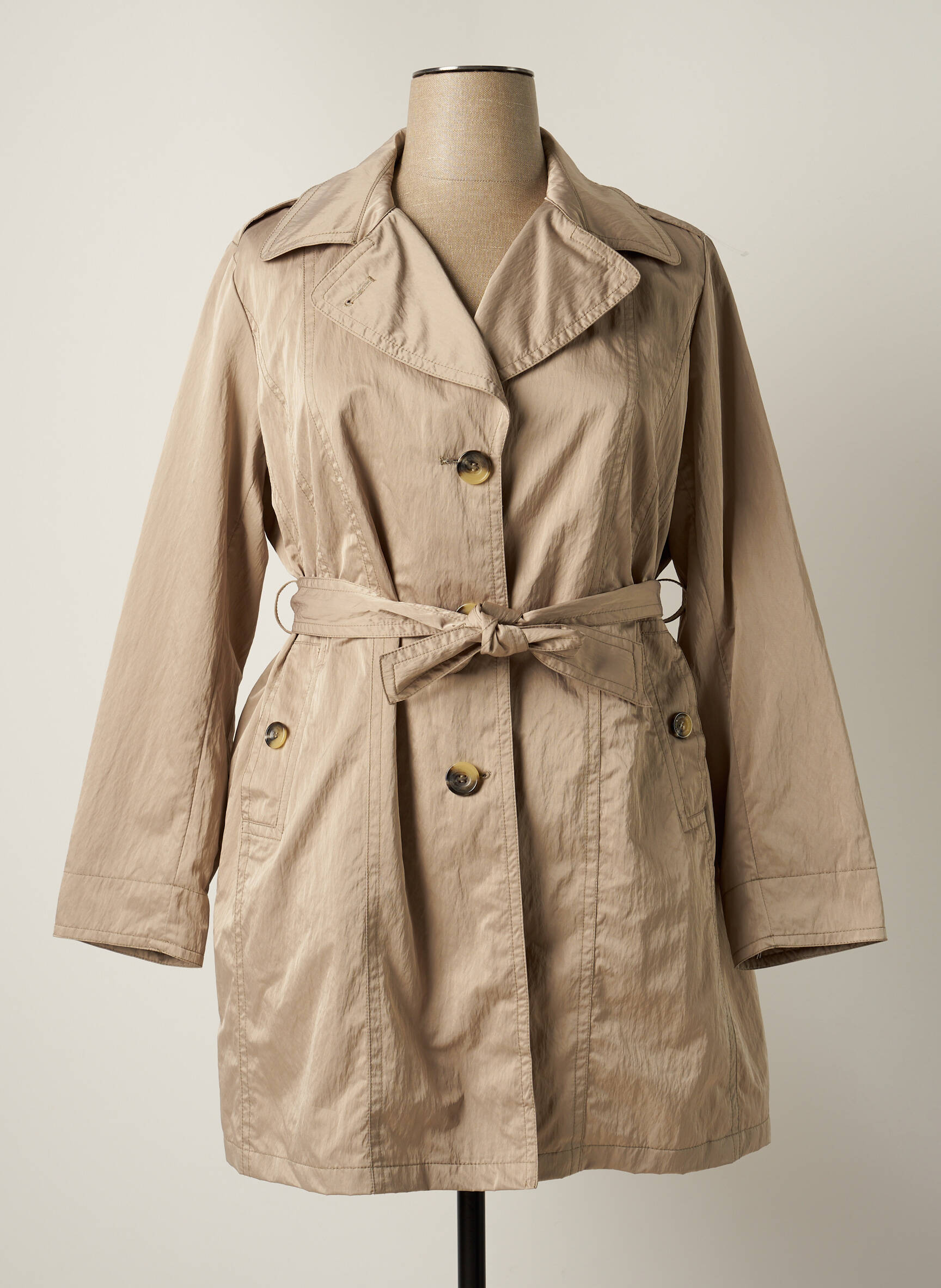 Kirsten Trenchs Femme couleur beige