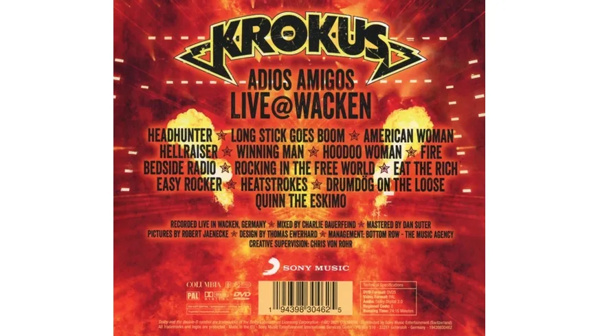 Adios Amigos Live @ Wacken