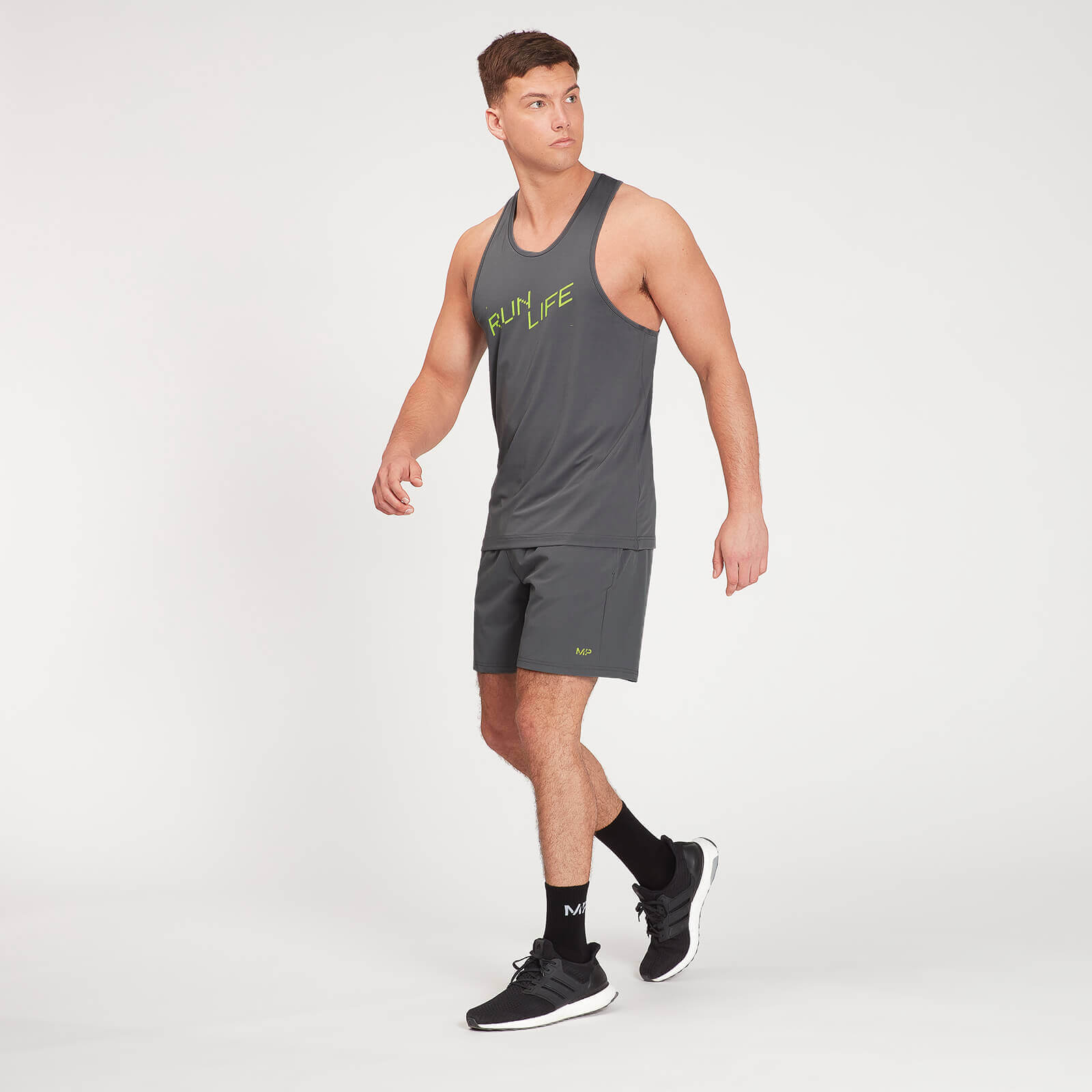 Débardeur MP Graphic Running pour hommes – Carbone
