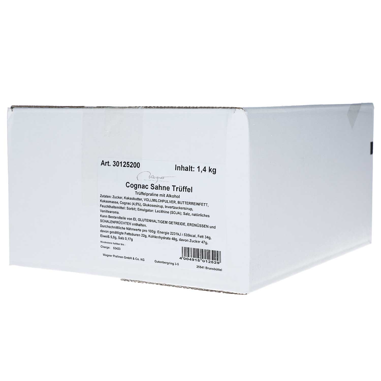 Wagner Cognac-Sahne-Trüffel 1,4kg