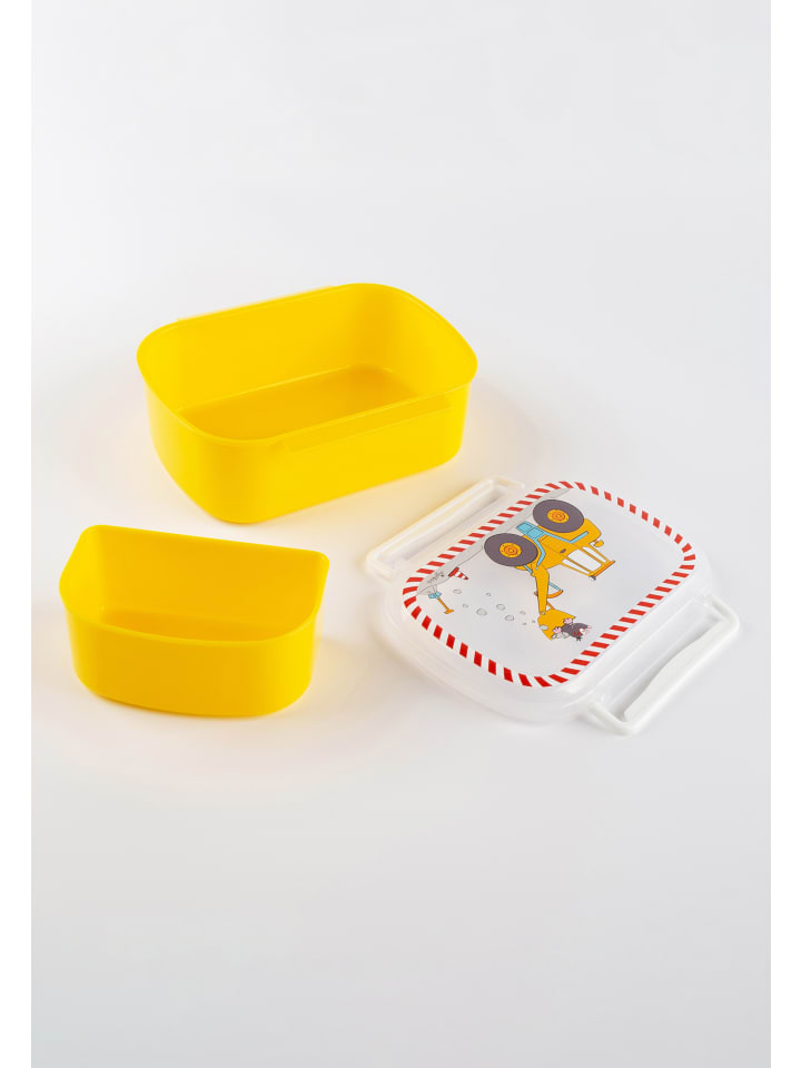 Sigikid Brotdose Lunchbox mit Rohkostschälchen in gelb günstig kaufen onesize