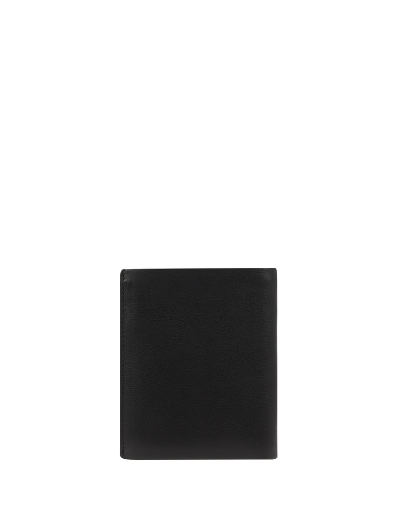 Portemonnaie aus Leder - RFID-blocking in schwarz