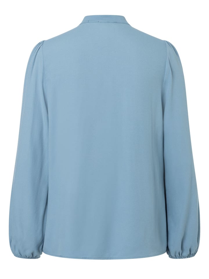 More & More Viskosebluse in blau günstig kaufen