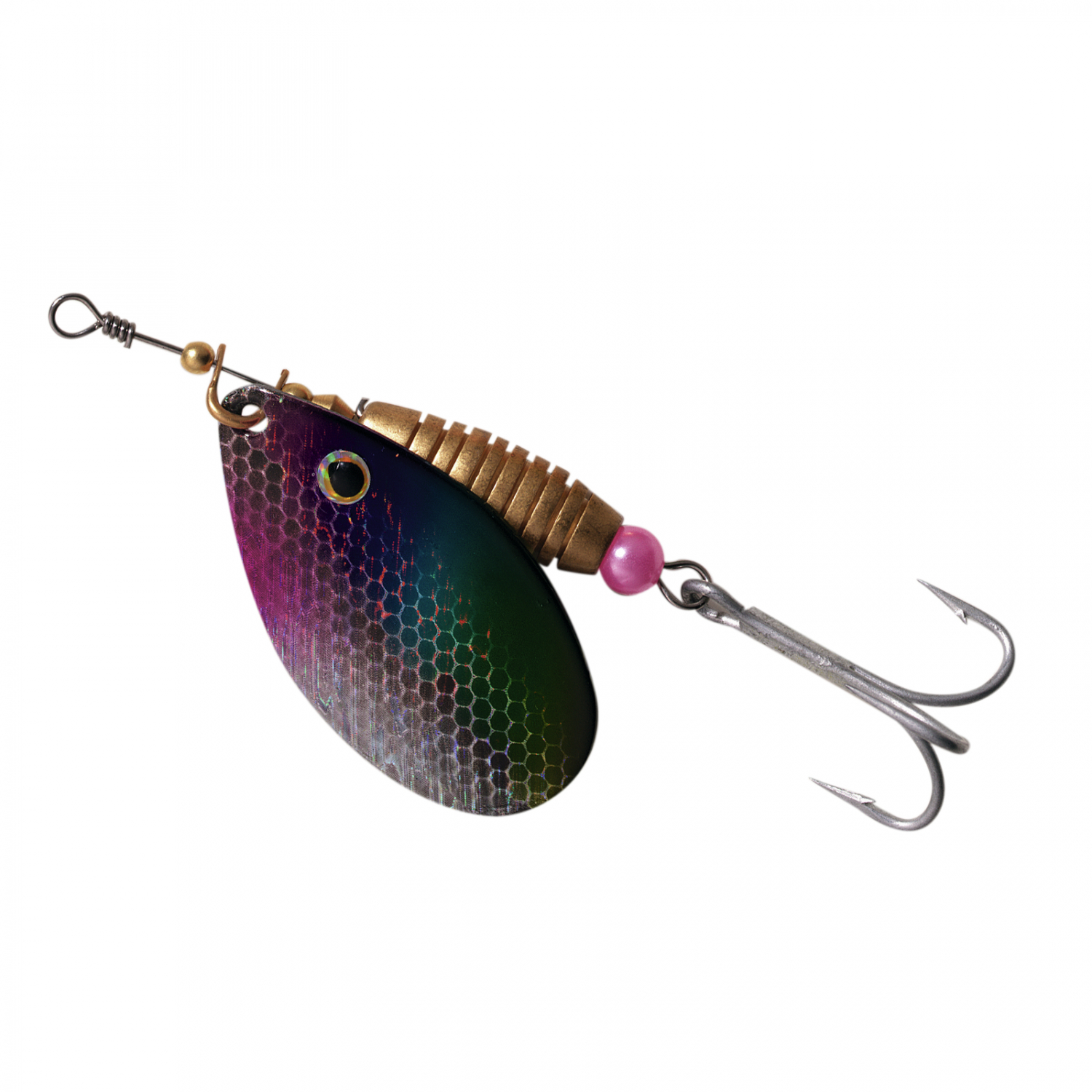 Kogha Spinner Flasher (schwarz/silber/pink)