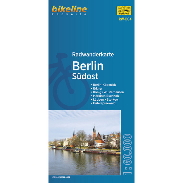 RADWANDERKARTE BERLIN SÜDOST 1:60.000 (RW-B04) - Fahrradkarte