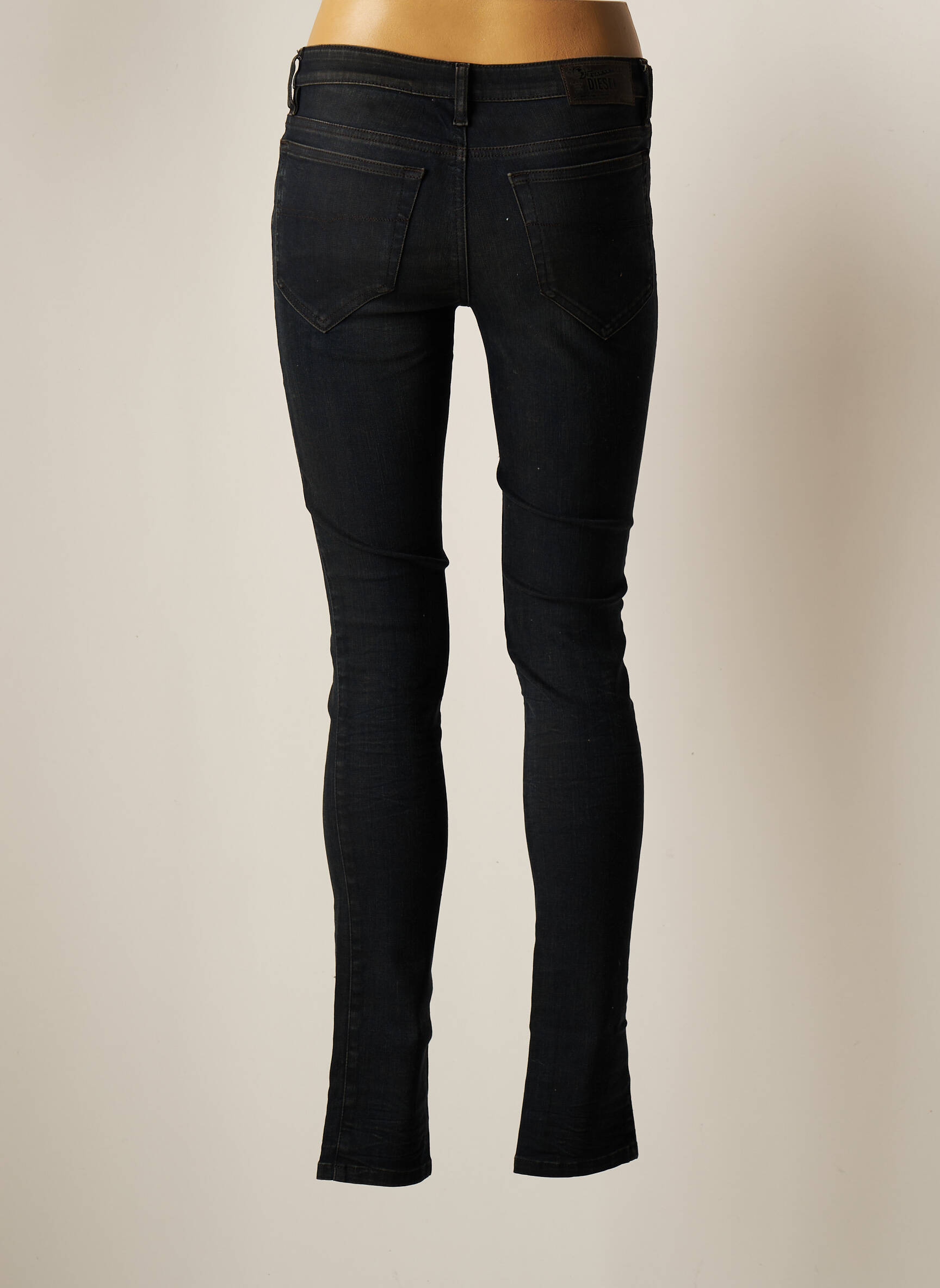 Diesel Jeans Coupe Slim Femme couleur bleu
