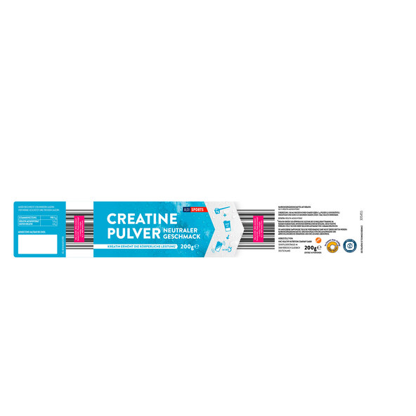 Creatinpulver, neutral, 3er Set (3 x 200 g = 600 g)