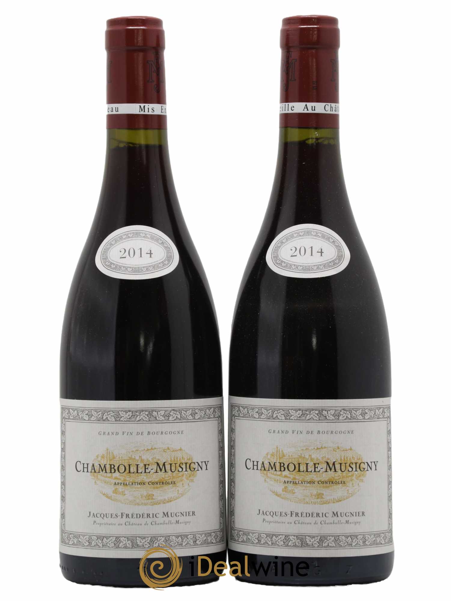 Chambolle-Musigny Jacques-Frédéric Mugnier  2014 - Lot de 2 Bouteilles