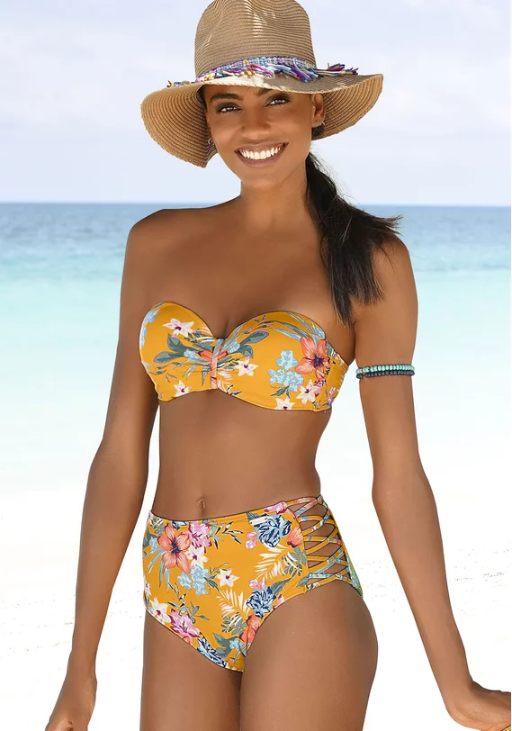 Bügel-Bandeau-Bikini-Top