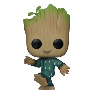 Ich bin Groot POP! Vinyl Figur Groot PJs (Dancing)